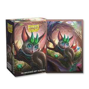 Dragon Shield: 100 Brushed Art Sleeves - The Bushdrake