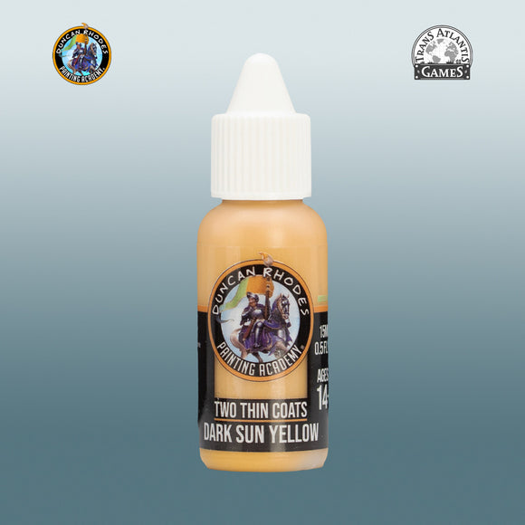 Two Thin Coats: Dark Sun Yellow (15ml)