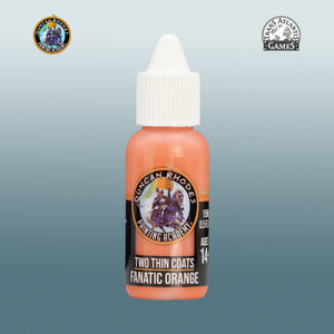 Two Thin Coats: Fanatic Orange (15ml)