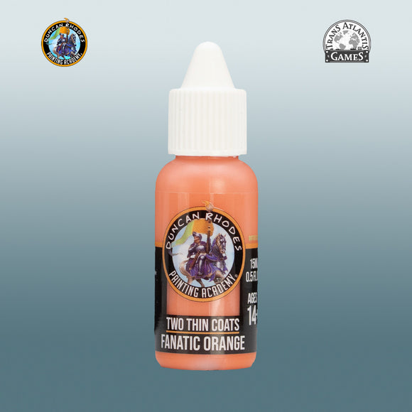 Two Thin Coats: Fanatic Orange (15ml)