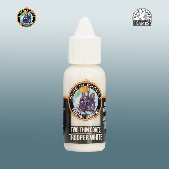 Two Thin Coats: Trooper White (15ml)