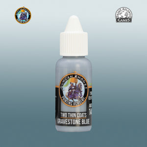 Two Thin Coats: Gravestone Blue (15ml)