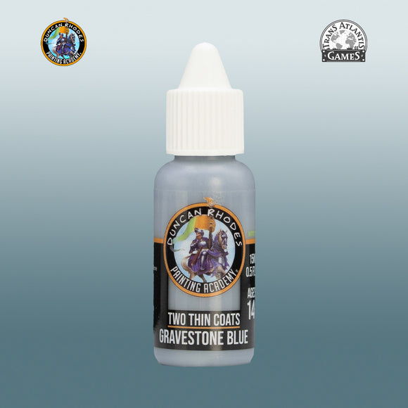 Two Thin Coats: Gravestone Blue (15ml)