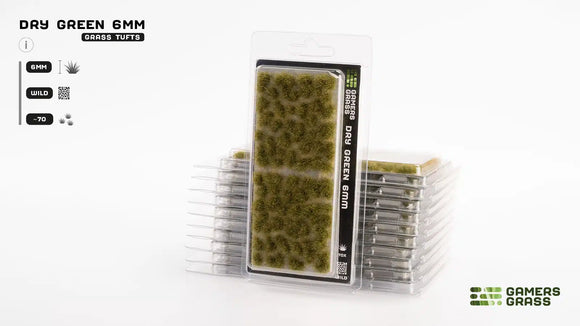 Gamers Grass: Dry Green 6mm