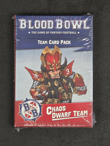 Blood Bowl: Chaos Dwarf Cards