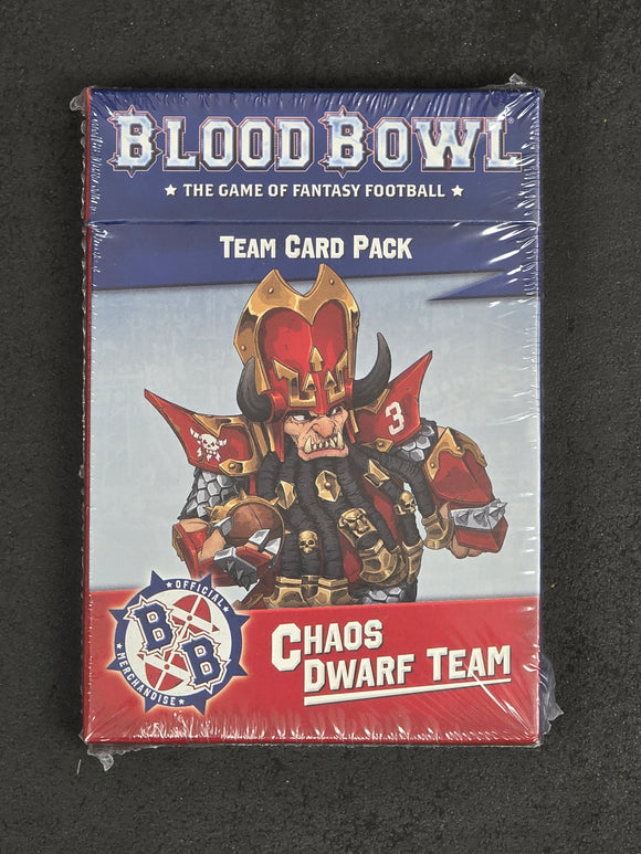 Blood Bowl: Chaos Dwarf Cards
