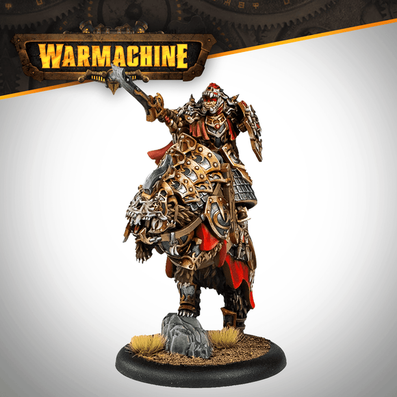 Warmachine: Old Umbrey Liegemen Ursan Champion