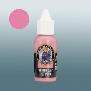Two Thin Coats: Hot Pink (15ml)