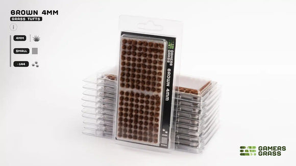 Gamers Grass: Brown 4mm