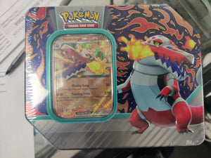 Pokemon TCG: Paldea Partners Tin Skeledirge ex