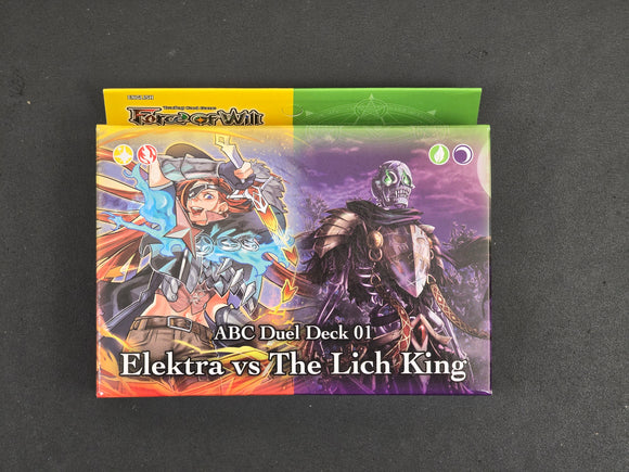 Force of Will: ABC Duel Deck 01 - Elektra vs The Lich King
