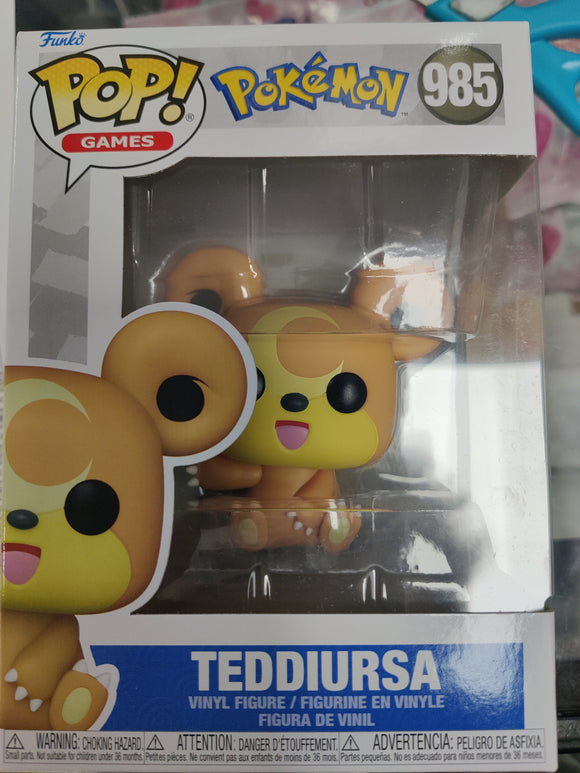 Pokemon Funko Pop 985 Teddiursa