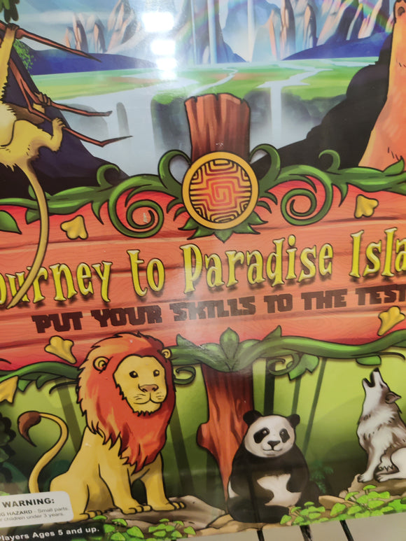 Journey to Paradise Island - Math Board Game for Kids