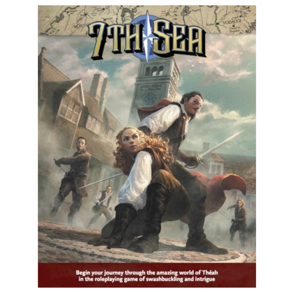 7th Sea RPG: 2nd Edition - Core Rulebook Hardcover