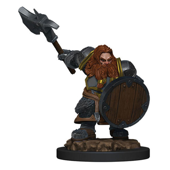 D&D Icons of the Realm: Premium Figures - Dwarf Male Fighter (Wave 5)