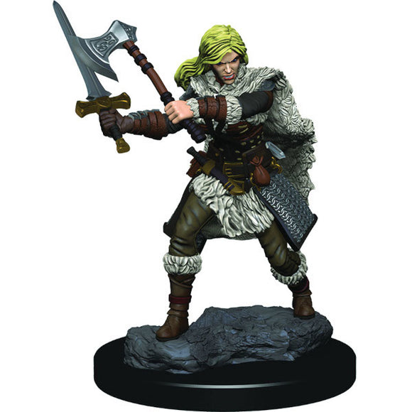 D&D Icons of the Realm: Premium Figures - Human Female Barbarian (Wave 3)