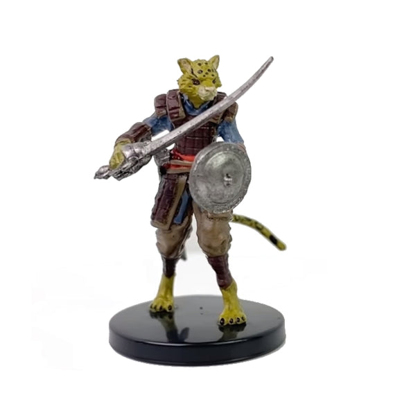 D&D Icons of the Realms: Fangs & Talons - Tabaxi Fighter (#34)