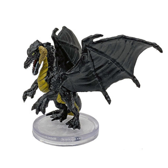 D&D Icons of the Realms: Fizban's Treasury of Dragons - Black Dragon Wyrmling (#21)