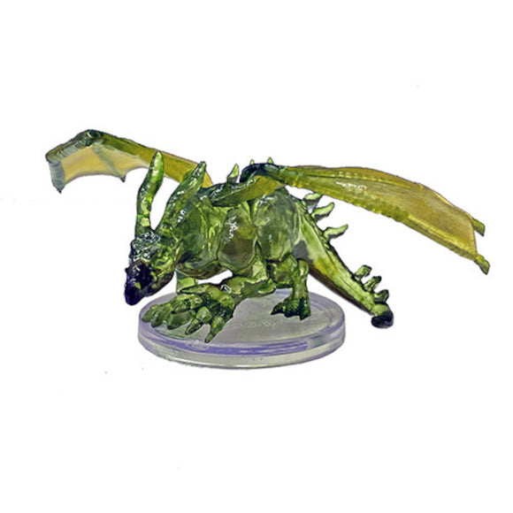 D&D Icons of the Realms: Fizban's Treasury of Dragons - Emerald Dragon Wyrmling (#13)