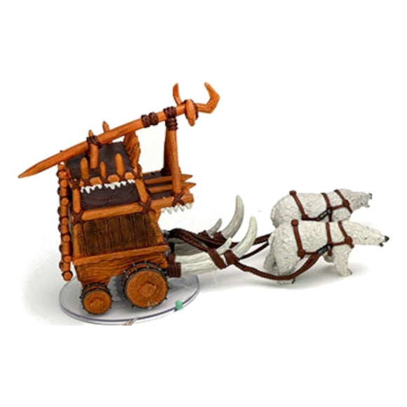 D&D Icons of the Realms Miniatures: Snowbound - Goblin Battle Wagon (#46)