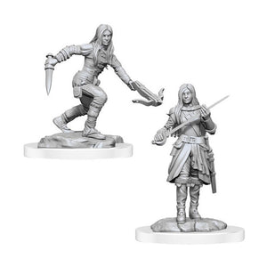 D&D Nolzur's Marvelous Miniatures: Female Half-Elf Rogue (Wave 17)