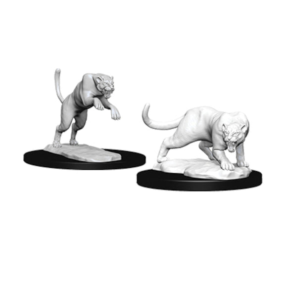 D&D Nolzur's Marvelous Miniatures: Panther & Leopard (Wave 6)