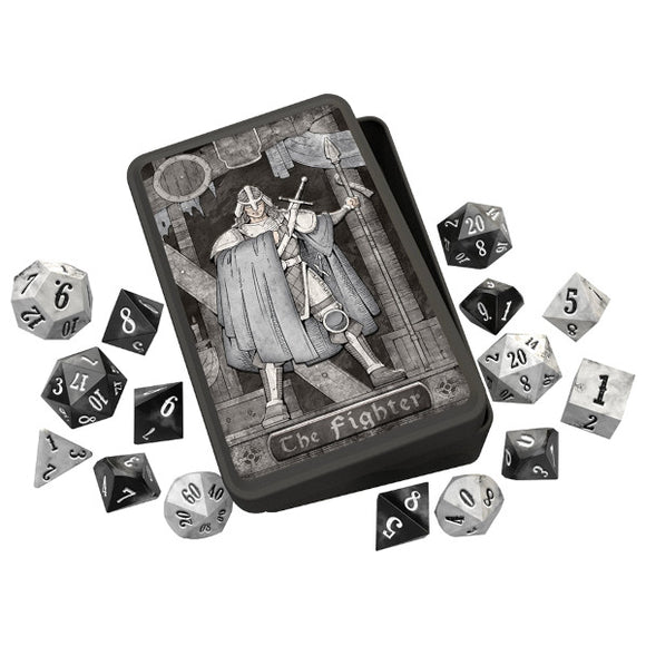 Dice Set - Class-Specific: Fighter (Pathfinder and 5E)