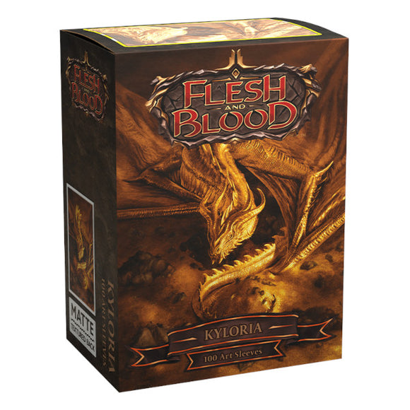 Dragon Shield: Flesh & Blood - Kyloria - Matte Art Sleeves - Standard Size (100 count)