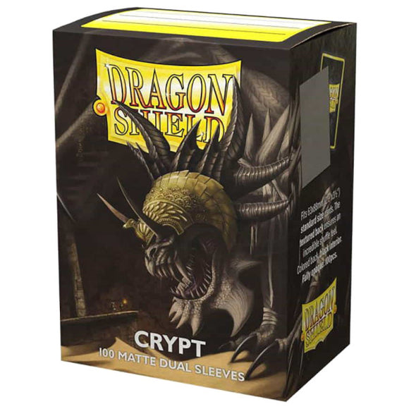 Dragon Shield: Matte Dual Sleeves - 100 Count Standard Size (Crypt)
