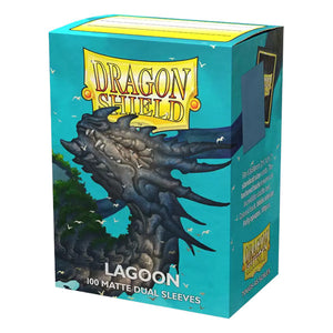 Dragon Shield: Matte Dual Sleeves - 100 Count Standard Size (Lagoon)