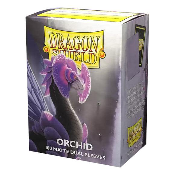 Dragon Shield: Matte Dual Sleeves - 100 Count Standard Size (Orchid)