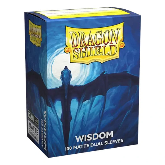 Dragon Shield: Matte Dual Sleeves - 100 Count Standard Size (Wisdom)