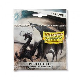 Dragon Shield: Perfect Fit Side Load - 100 Count Standard Size (Smoke)