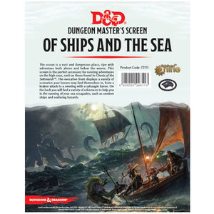 Dungeons & Dragons 5E: Dungeon Master's Screen - Of Ships and the Sea