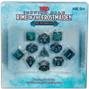 Dungeons & Dragons 5E: Icewind Dale - Rime of the Frostmaiden Dice Set