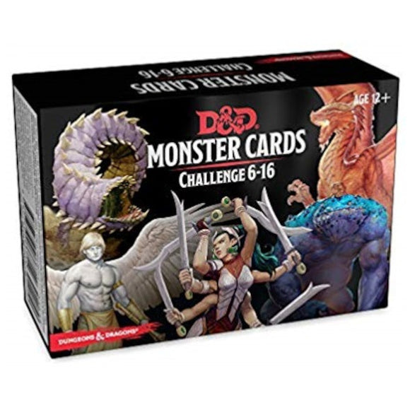 Dungeons & Dragons 5E: Monster Challenge Cards 6-16