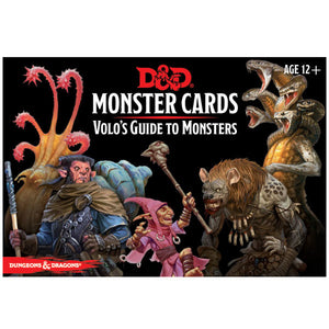 Dungeons & Dragons 5E: Monster Cards - Volo's Guide to Monsters