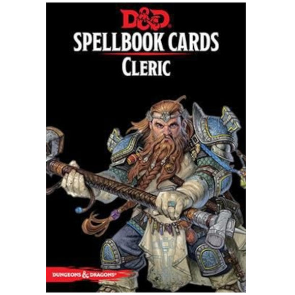 Dungeons & Dragons 5E: Spellbook Cards - Cleric