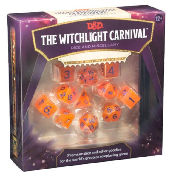 Dungeons & Dragons 5E: The Witchlight Carnival Dice & Miscellany