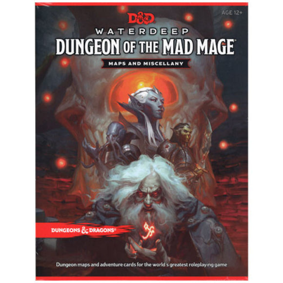 Dungeons & Dragons 5E: Waterdeep - Dungeon of the Mad Mage - Maps and Miscellany