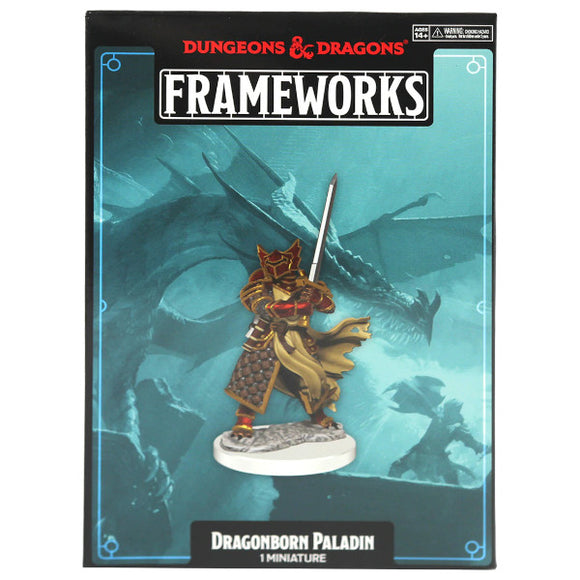 Dungeons & Dragons Frameworks: Dragonborn Paladin Male (Wave 1)
