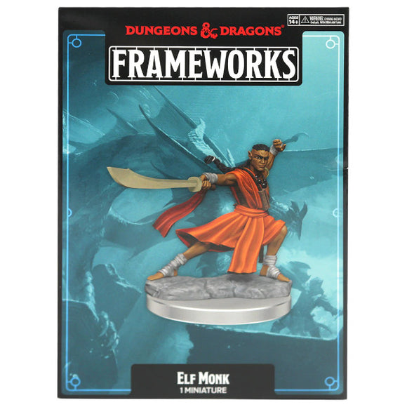 Dungeons & Dragons Frameworks: Elf Monk Male (Wave 1)