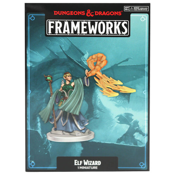 Dungeons & Dragons Frameworks: Elf Wizard Female (Wave 1)