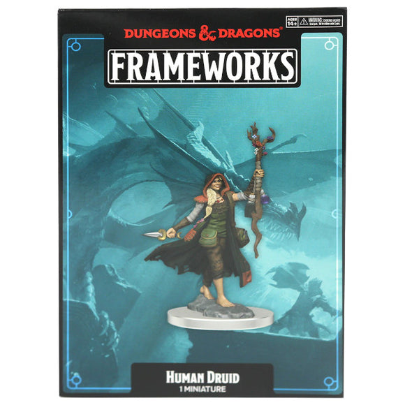 Dungeons & Dragons Frameworks: Human Druid Female (Wave 1)