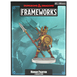 Dungeons & Dragons Frameworks: Human Fighter Female (Wave 1)