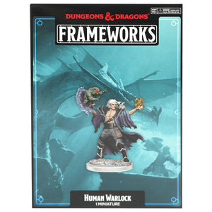 Dungeons & Dragons Frameworks: Human Warlock Male (Wave 1)
