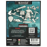 Dungeons & Dragons Frameworks: Orc Barbarian Male (Wave 1)