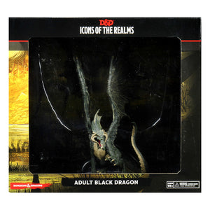 Dungeons & Dragons: Icons of the Realms - Adult Black Dragon