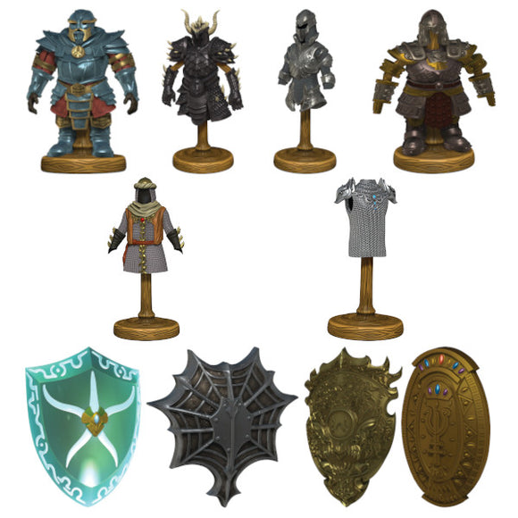 Dungeons & Dragons: Icons of the Realms - Magic Armor Tokens