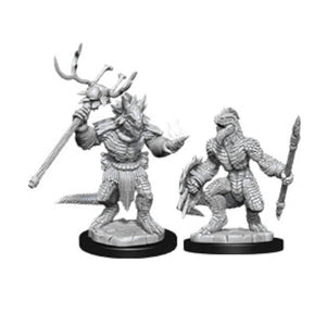 D&D Nolzur's Marvelous Miniatures: Lizardfolk & Lizardfolk Shaman (Wave 12)